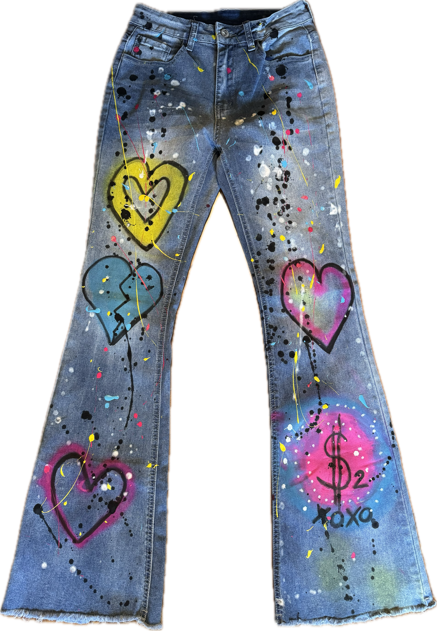 Sheiki heart bell bottoms