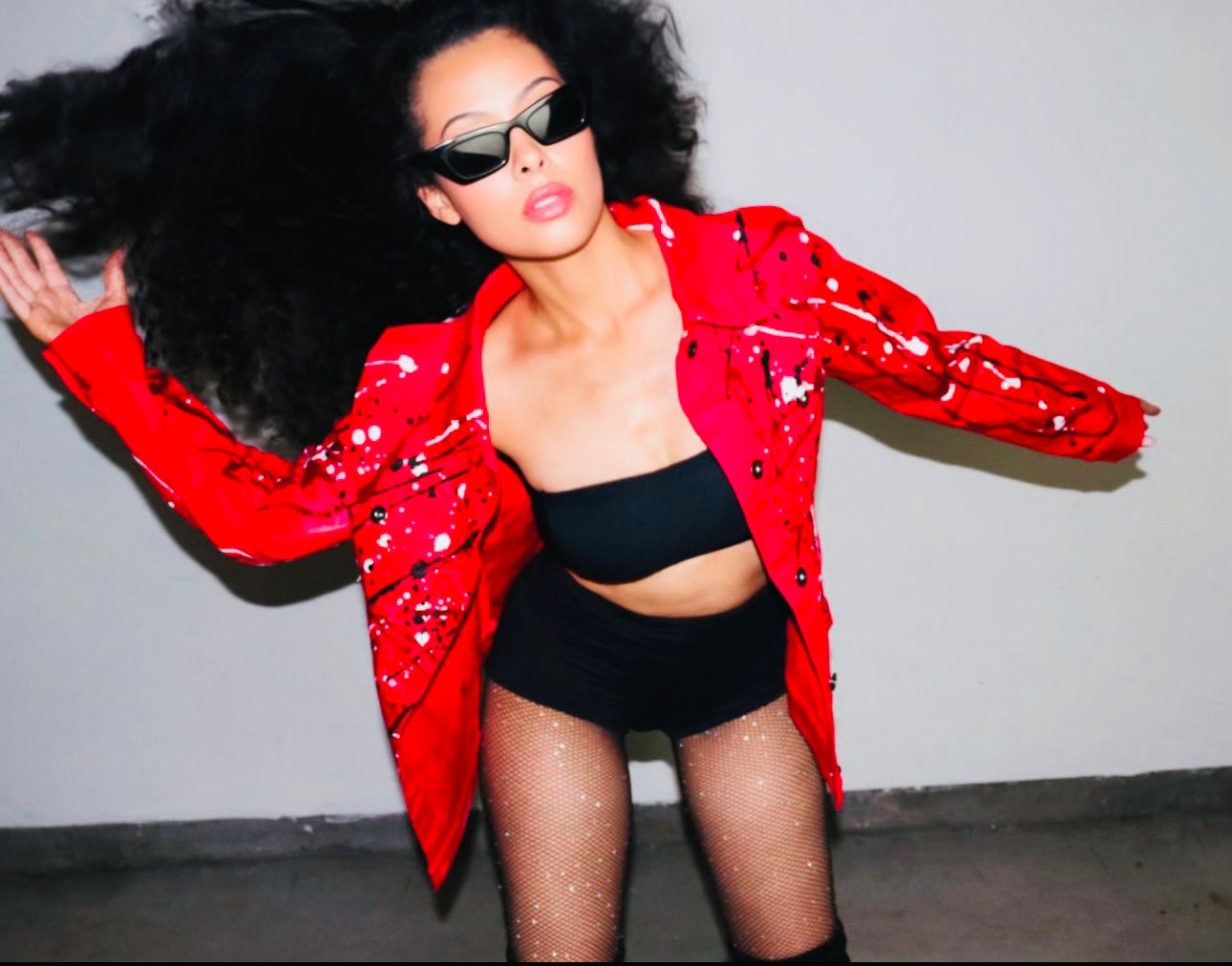 Red graffiti Led-zeppelin