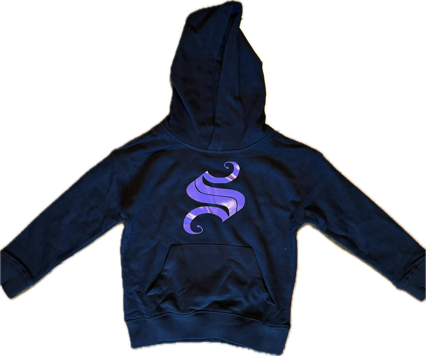 Childs black S jogger set