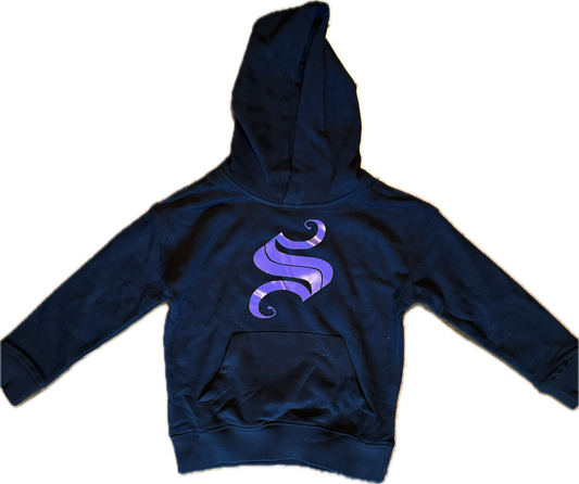 Childs black S jogger set