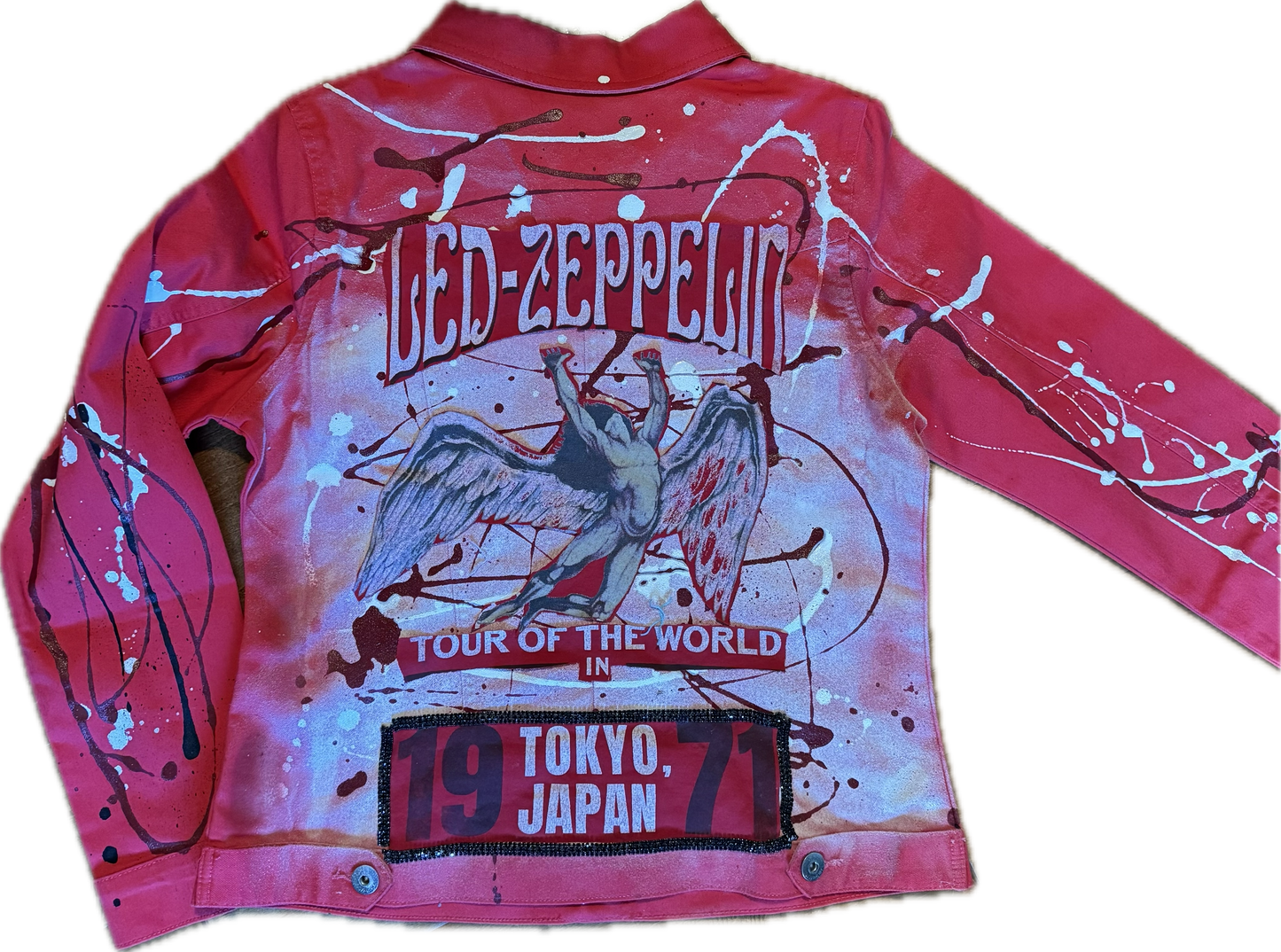 Red graffiti Led-zeppelin