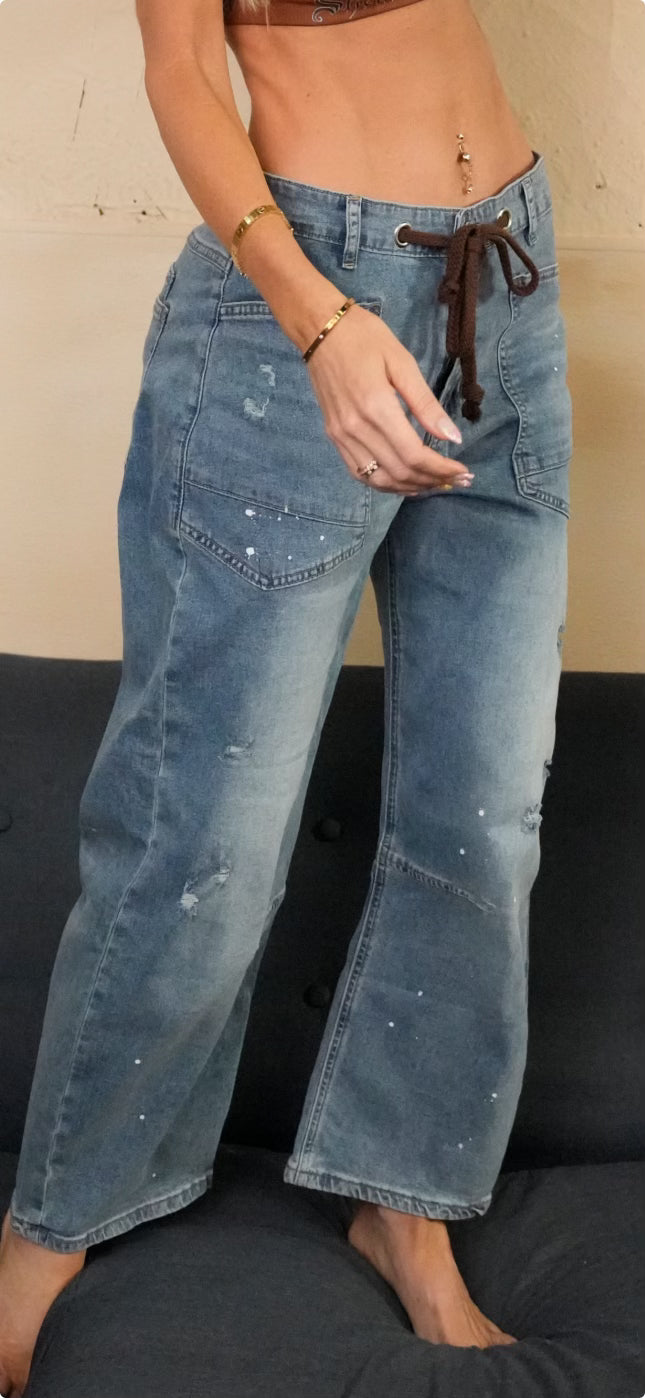 Sheiki Jay-Jeans with ties