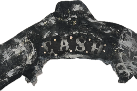 Cash custom croptop jacket