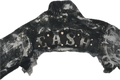 Sheiki "CASH" cropped black jacket