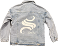 Boyfriend light wash Sheiki denim jacket