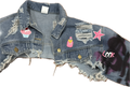 "Sheiki pinky" cropped jacket