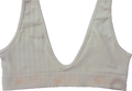 Cream scoop neck sportsbra