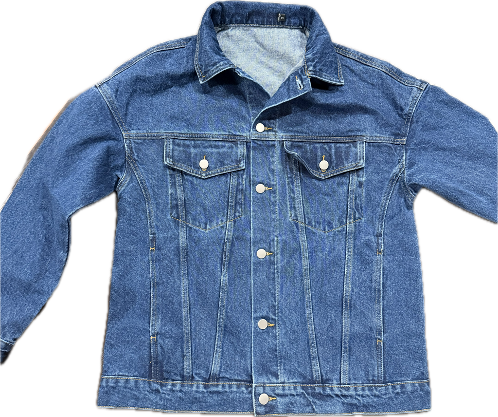 Blue wash sheiki denim jacket