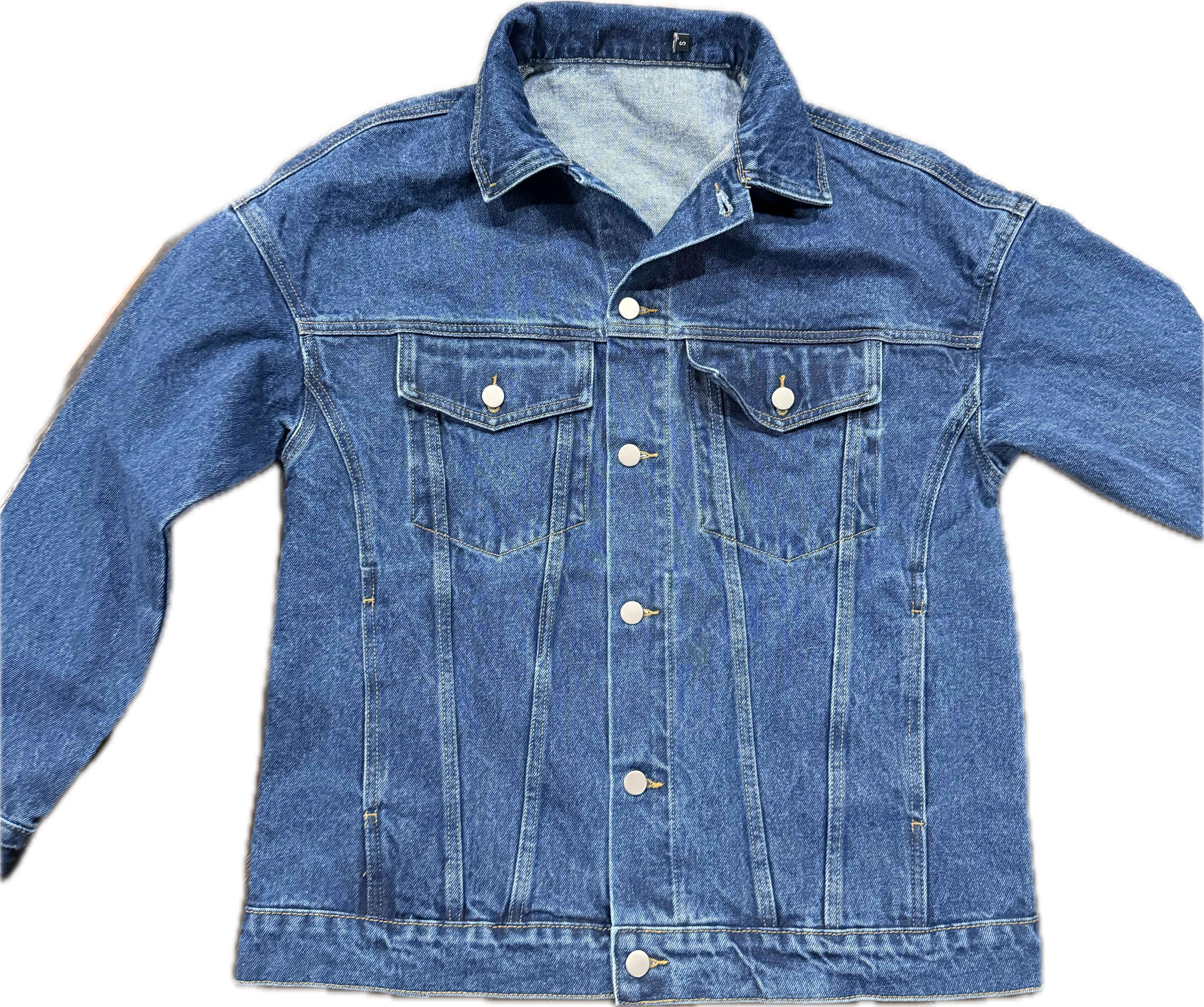 Blue wash sheiki denim jacket