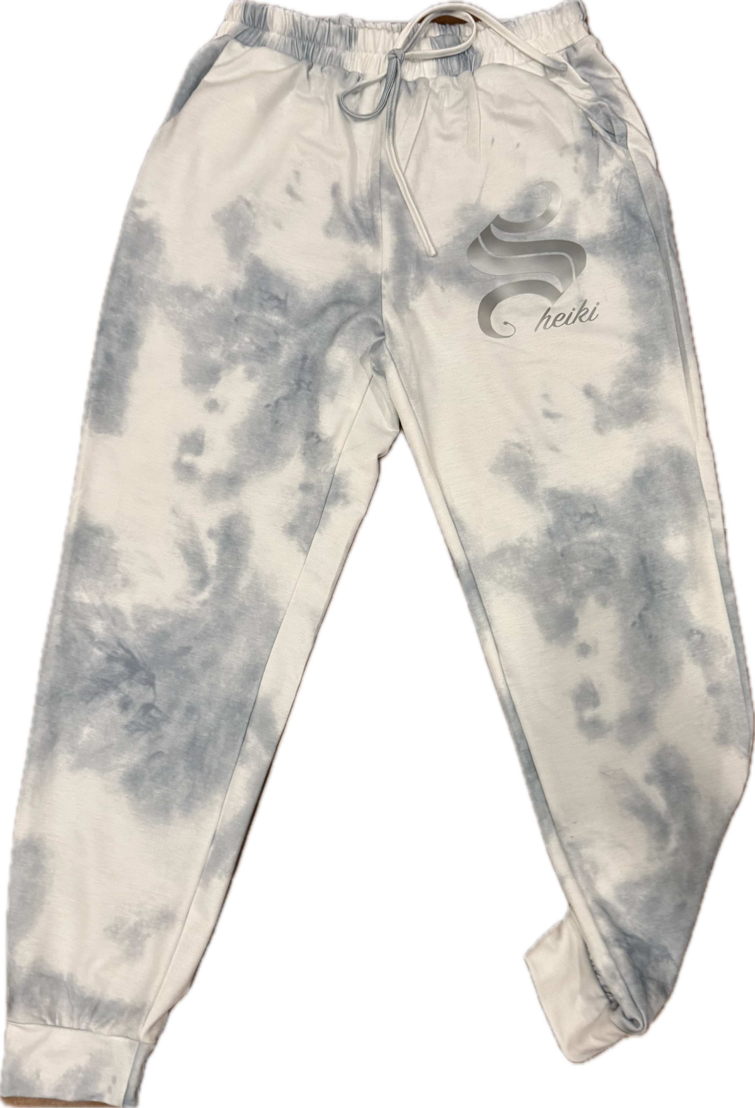 "Silver hearts" lounge wear set