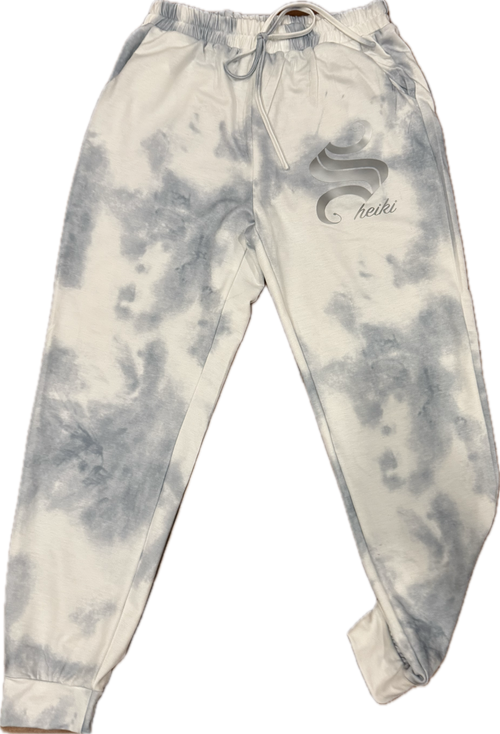 "Silver hearts" lounge wear set