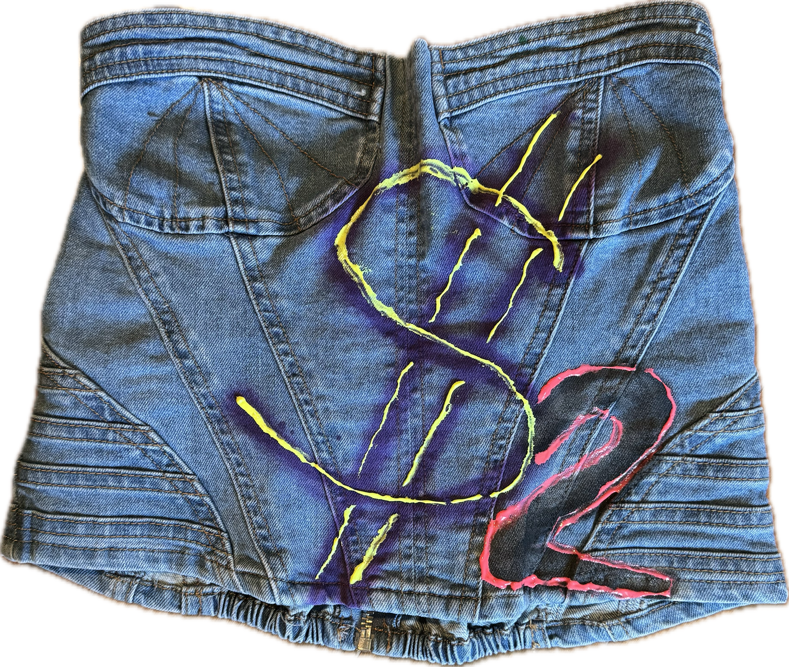 Sheiki denim corset top