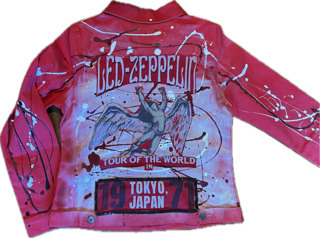 Red graffiti Led-zeppelin